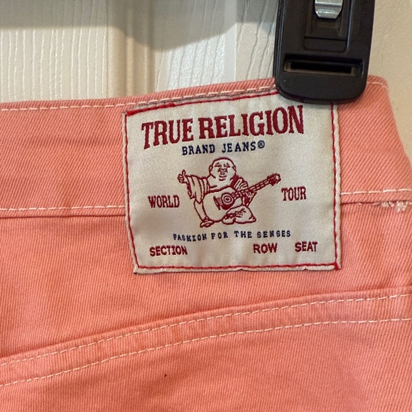 True Religion Pink Boot Cut Jeans - Picture 5 of 9